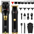 HIENA PRO Hair Clippers for Men T Liners Hair Trimmer Set Men Professional C