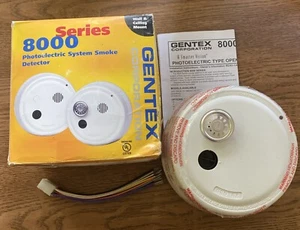 Gentex 8100T Photoelectric Smoke Detector With 135dg Thermal New Fire Alarm - Picture 1 of 6