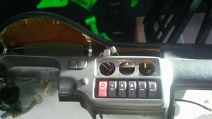 1992-1995 Honda Civic EG Gauge Holder For The Radio ONLY:To Put 6 Switches Black - Picture 1 of 4