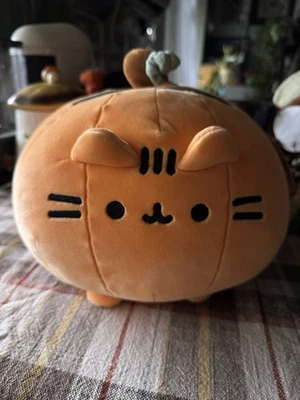 New Jack-O-Lantern Pusheen Pumpkin Squisheen Plush 2021 Gund Halloween - Image 1 of 4