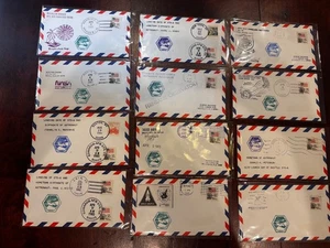 STS-6 BOUDWIN 31 cubiertas pequeñas RSC abril 1983 transbordador espacial Challenger primer vuelo - Imagen 1 de 3