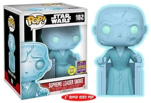 Funko POP Star Wars Supreme Leader Snoke 2017 SDCC Glow 6" #182 - Picture 1 of 1