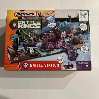 Matchbox Battle Kings Battle Station With Firing Projectiles NEW + FAST SHIPPING - Image 1 of 4