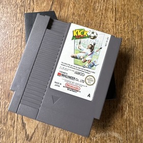 Nintendo PAL Kick Off Football Video Game NES Mattel 1991