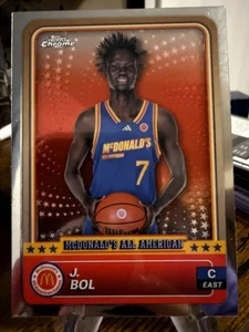 2024 Topps Cromo McDonald's All American J. Bol - Imagen 1 de 2