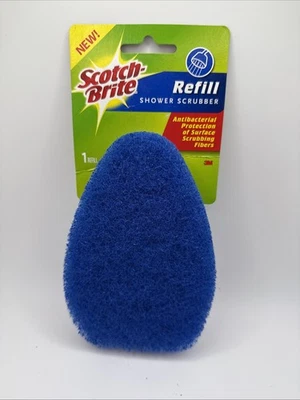 Scotch Brite без царапин душ скруббер пополнить синий снят с производства новый - Изображение 1 из 3