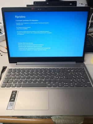 Portatile Lenovo ideapad 3 15IIL05 15.6" i3 10th 8gb ram  *Leggere Descrizione* - Immagine 1 di 4