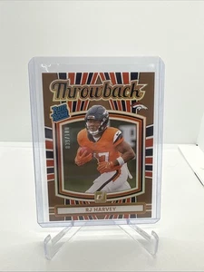 2025 Donruss Football RJ Harvey Throwback Brown 39/100 #16 - Picture 1 of 2