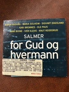 Salmer For Gud Og Hvermann Norwegian Comp. CD Christian Pop Norway w Lyrics Book - Picture 1 of 3