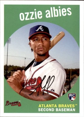 2018 Topps Archives #18 Ozzie Albies - Image 1 of 2