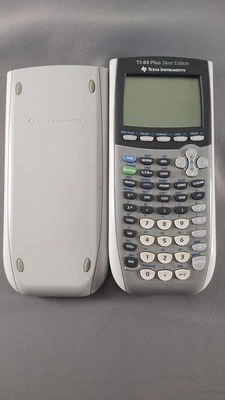 Texas Instruments TI-84 Plus Silver Edition Graphing Calculator  - Image 1 of 2