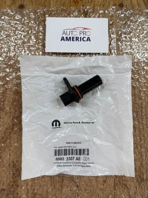CRANKSHAFT POSITION SENSOR for 2005-2020 JEEP DODGE CHRYSLER 5033307AE OEM MOPAR - Image 1 of 4