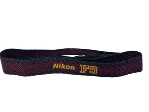 [Unused] Nikon F5 AN-14 Genuine Camera Neck Strap 1.1in (2.8cm) From JAPAN - Picture 1 of 8