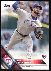 2016 Topps Update #US135 Tony Barnette Rookie   - FREE SHIPPING