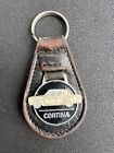 Ford Cortina Automobile Motor Car Badge Leather Key Ring Keyring Fob