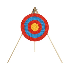 Objetivo de paja incl. soporte en conjunto especialmente para deportes con arco, tiro con arco - Imagen 1 de 6