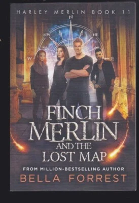 Finch Merlin & The Lost Map #11 Paperback by Bella Forrest 2019 LN - Image 1 of 3