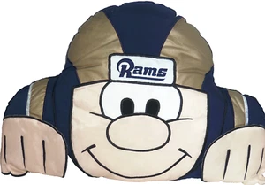 Almohada Los Angelos Rams jugador de fútbol americano NFL nueva - Imagen 1 de 2