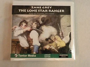 The Lone Star Ranger Audio Book 9 Cds Zane Grey Tantor Media (LIBRARY EDITION) - Imagen 1 de 4