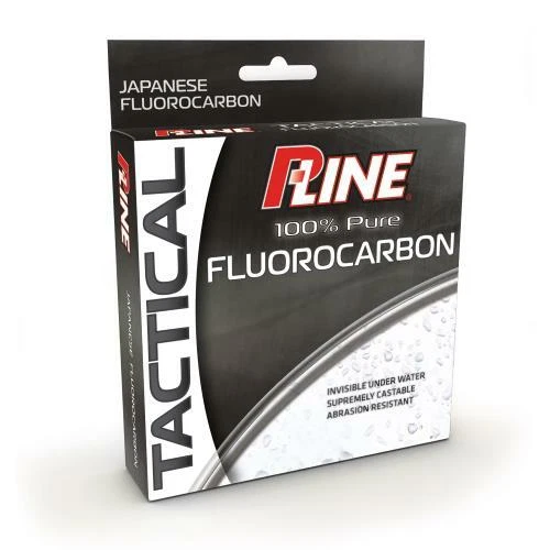 Línea de pesca transparente de fluorocarbono táctico P-Line, 17# 200 yardas  Foto 1 de 1