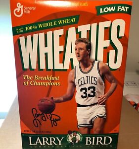 NM Larry Bird Boston Celtics Commemorative Edition Wheaties Cereal Box (Flat) 
