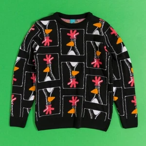Official Wallace & Gromit Feathers McGraw Knitted Jumper - Picture 1 of 4