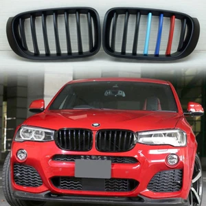 Fit BMW F26 X4 SUV M-Color 2014 2015 2016 2017 2018 Matte Black Front Hood Grill - Bild 1 von 5