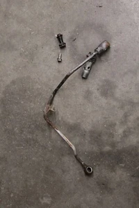 1999 KAWASAKI PRAIRIE 300 EXTERNAL OIL LINE W/ BOLT 99 00 01 02 #6 - Picture 1 of 8