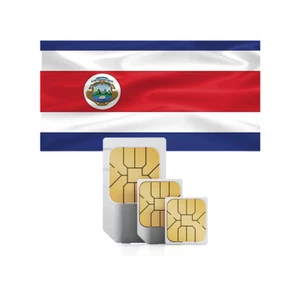 Reise SIM Karte für Costa Rica 5 GB - 25 GB Daten für 15 oder 30 Tage Prepaid - Afbeelding 1 van 1