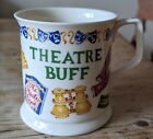 Vintage Past Times Bone China Theatre Buff Tea Coffee Mug 4in Height