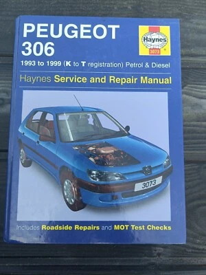 PEUGEOT 306 HAYNES  SERVICE AND REPAIR MANUAL (3073). - Image 1 of 4