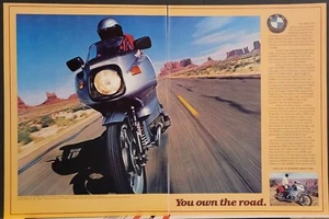 1979 BMW 2 page Original Motorcycle Print Ad - Picture 1 of 1
