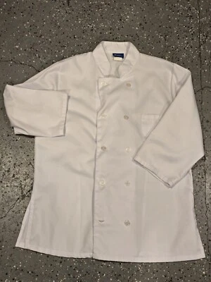 KNG-Chef Coat Short/Long Sleeve Chef Jacket Restaurant Kitchen Cooking Top-Med - Image 1 of 4