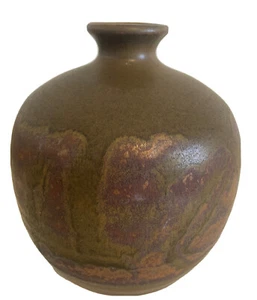 SDW Stoneware Designs West Pottery Vase--MCM Pottery--California Pottery - Picture 1 of 7