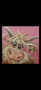 HIGHLAND COW (24) counted cross stitch kits 14 count - Picture 1 of 7