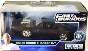 Jada Metals (Black) 2019 Fast & Furious Dom's Dodge Charger R/T 1:32 Scale - Picture 1 of 10