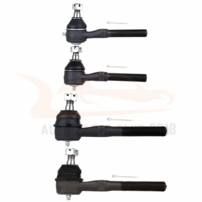 All(4) Front Inner & Outer Tie Rod Ends for 1997-2003 Ford Expedition F-150 4WD - Image 1 of 4