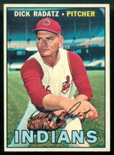 1967 TOPPS OPC O PEE CHEE BASEBALL #174 Dick Radatz NM Cleveland Indians Card