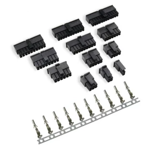 MX3.0 Plug+Socket+Crimps 2P/4P/6P/8P/10P-24P Terminal Wire Male/Female Shell Kit - Picture 1 of 9