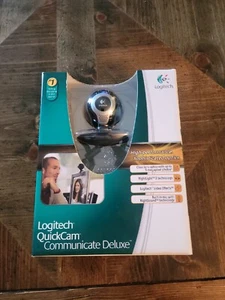 Logitech Quick Cam Communicate Deluxe 1.3 MP Webcam NEW Vintage - Picture 1 of 6