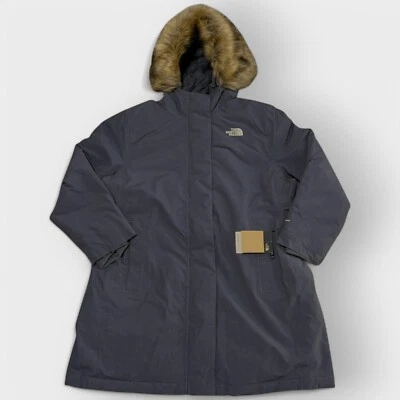 Abrigo de plumón The North Face para mujer talla grande 2-X Arctic Parka gris Vanadis Foto 1 de 4