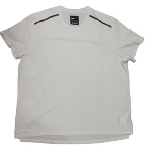 Nike Tech Paquete Dri Ajuste Hombre Deporte Camiseta Blanca Negro Talla XL Nuevo - Imagen 1 de 2