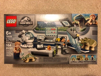 LEGO Jurassic World Dr. Wu's Lab: Baby Dinosaurs Breakout 164 Pieces 75939 (NEW) - Image 1 of 4
