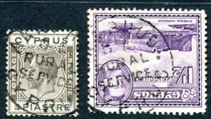 CHIPRE: (19274) G.R. AKAPNOU KGV, KG6 cancelaciones - Imagen 1 de 1