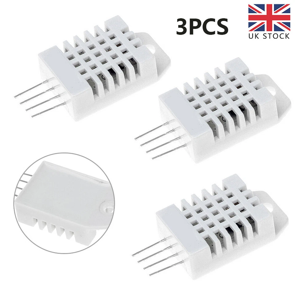 3x DHT22/ AM2302 Digital Temperature & Humidity Sensor for Arduino Raspberry Pi - Image 1 of 4