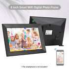 8"" IPS Touch Screen Digital Picture Frame 1280P Wi-Fi Photo/Video 16GB F3E8