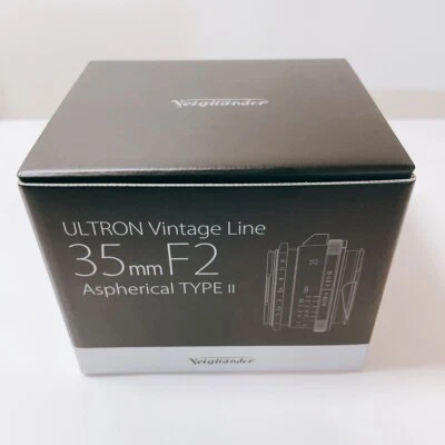 VOIGTLANDER Ultron Vintage Line 35mm f2 Type II VM Lens -Black - Image 1 of 4