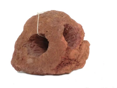 Hobby Aquariendekoration Lavastein mit Loch Naturdekoration 1 Stück - Bild 1 von 2