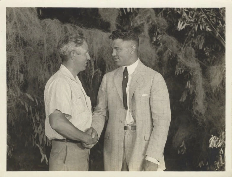 Champion Boxer Jack Dempsey Robert F Hill 1921 Original 6x8 Doble Peso Foto Foto 1 de 2