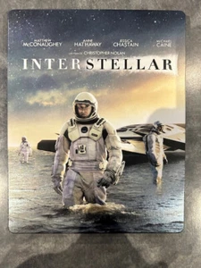 INTERSTELLAR - film en blu-ray + dvd STEELBOOK COLLECTOR - Photo 1/2